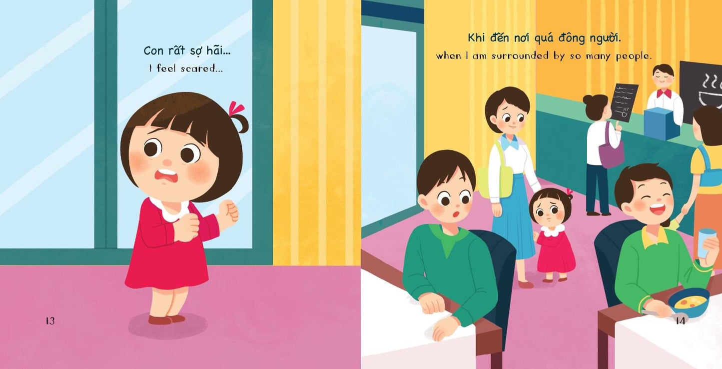 Bé học giao tiếp 1 - song ngữ: Con muốn - Con cảm thấy - Con thích - Đây là (combo 4 cuốn) (tuổi 0-3)