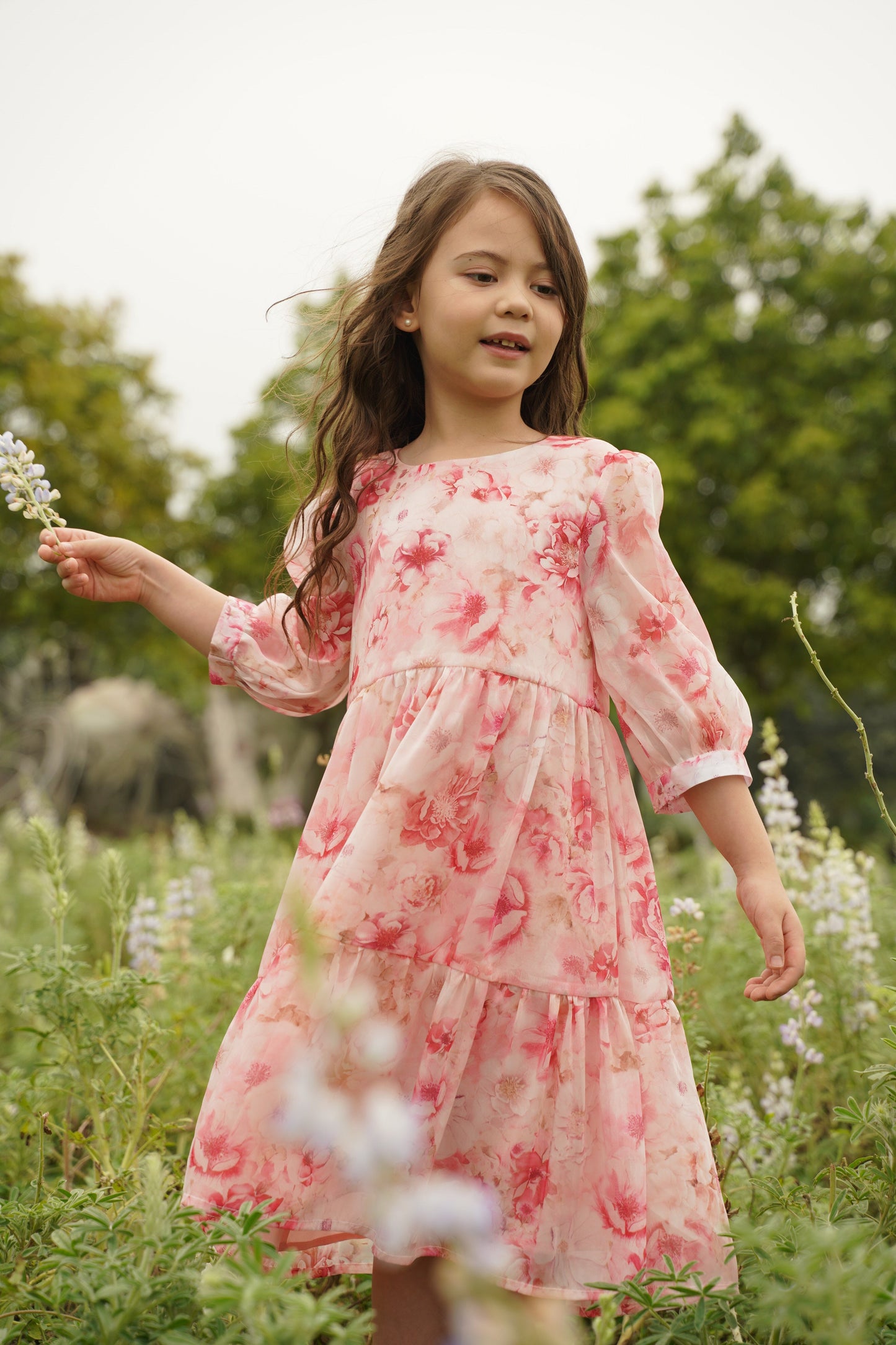 Váy hoa mini Helen