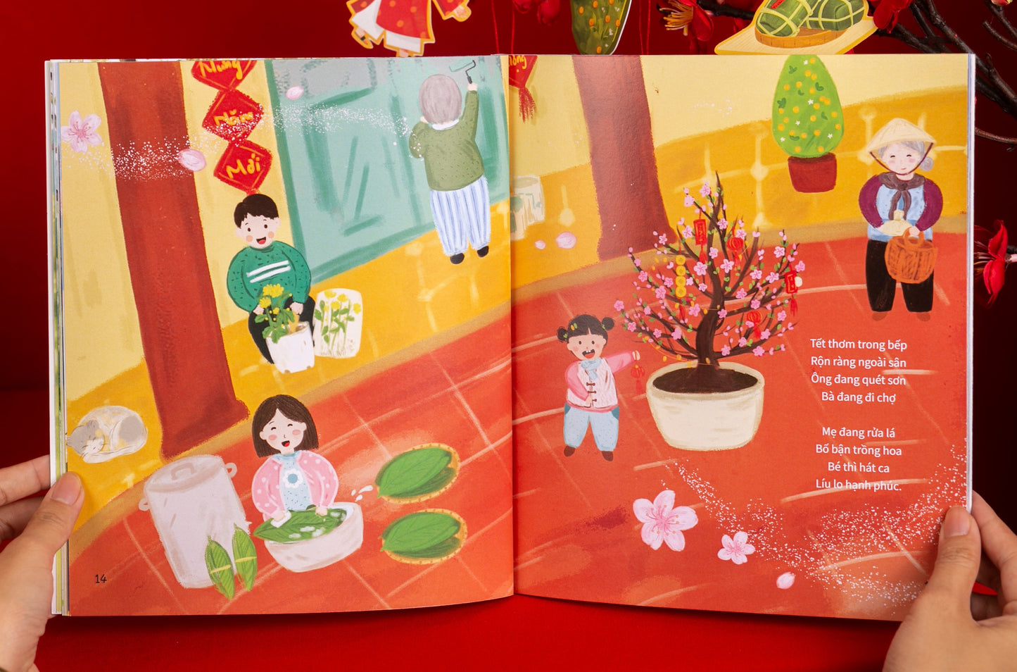 Tết trong tim mình (combo sách & bộ cờ Sử Tử) (tuổi 1+)