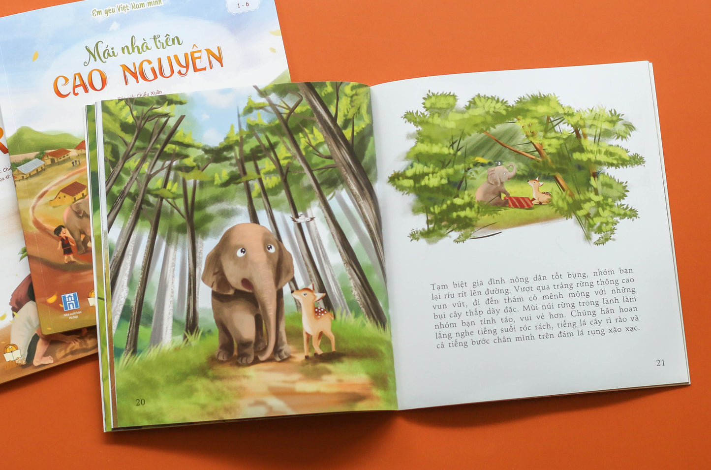 Bộ Em Yêu Việt Nam Mình: Trở Về - Tiếng Rừng - Mái Nhà Trên Cao Nguyên (Combo 3 Cuốn) (tuổi 1-6)