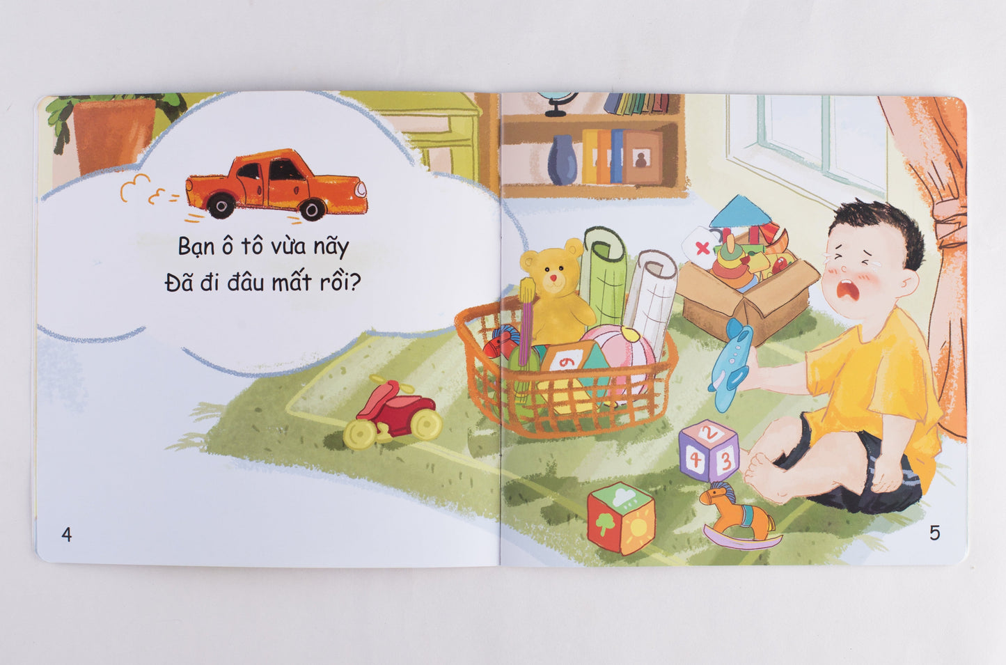 Cảm xúc của con: Những niềm vui to - Những nỗi buồn nhỏ - Hồi hộp ra trò! - Háo hức lắm đó! (combo 4 cuốn) (tuổi 0-6)