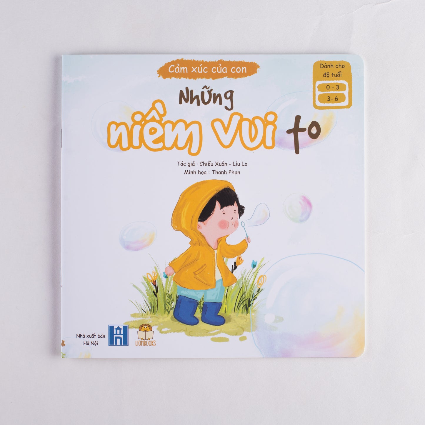 Cảm xúc của con: Những niềm vui to - Những nỗi buồn nhỏ - Hồi hộp ra trò! - Háo hức lắm đó! (combo 4 cuốn) (tuổi 0-6)