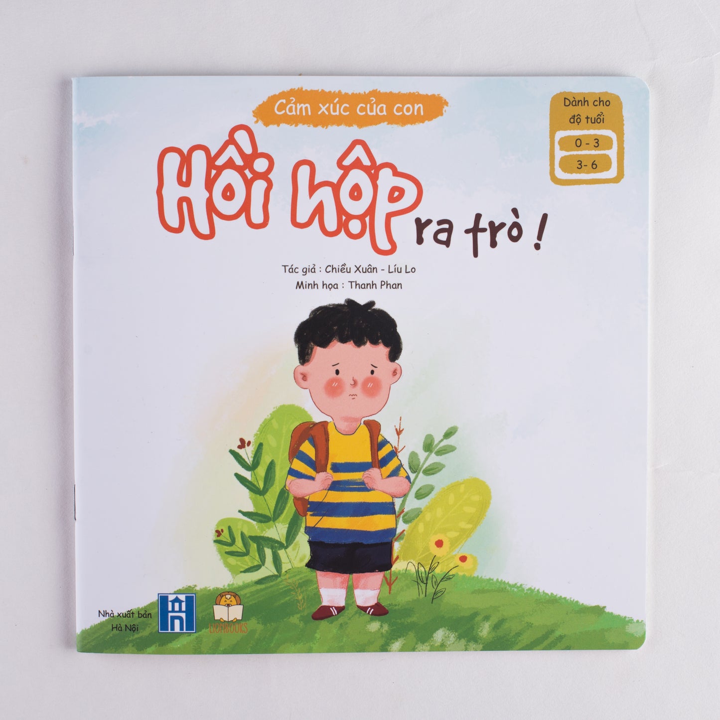 Cảm xúc của con: Những niềm vui to - Những nỗi buồn nhỏ - Hồi hộp ra trò! - Háo hức lắm đó! (combo 4 cuốn) (tuổi 0-6)