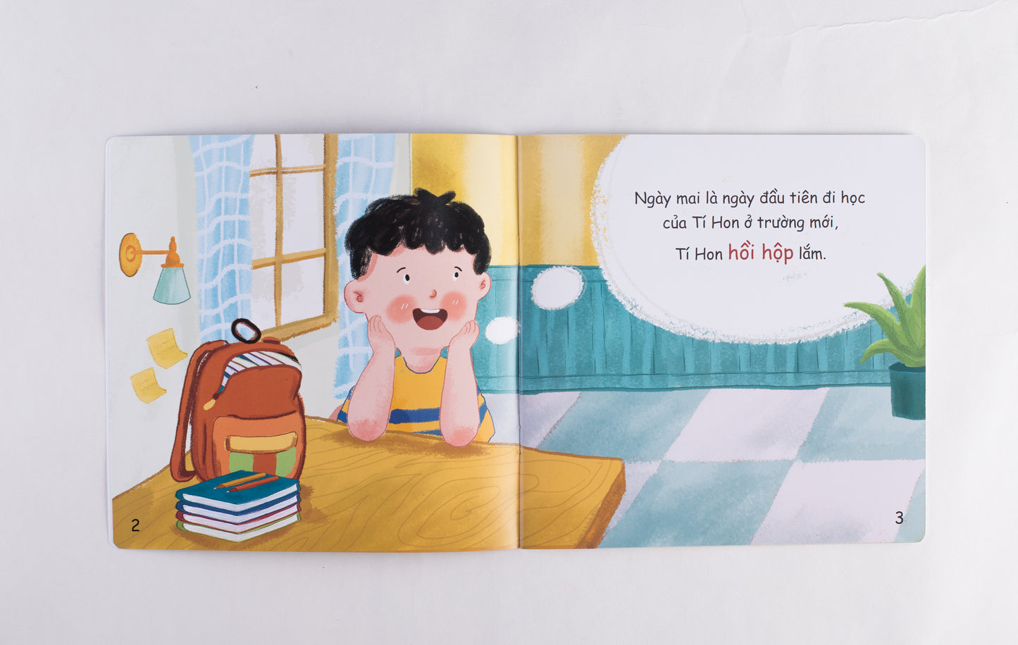 Cảm xúc của con: Những niềm vui to - Những nỗi buồn nhỏ - Hồi hộp ra trò! - Háo hức lắm đó! (combo 4 cuốn) (tuổi 0-6)