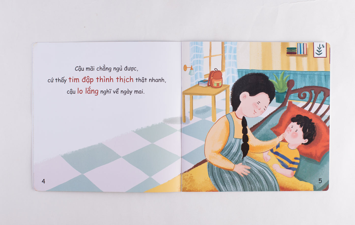 Cảm xúc của con: Những niềm vui to - Những nỗi buồn nhỏ - Hồi hộp ra trò! - Háo hức lắm đó! (combo 4 cuốn) (tuổi 0-6)