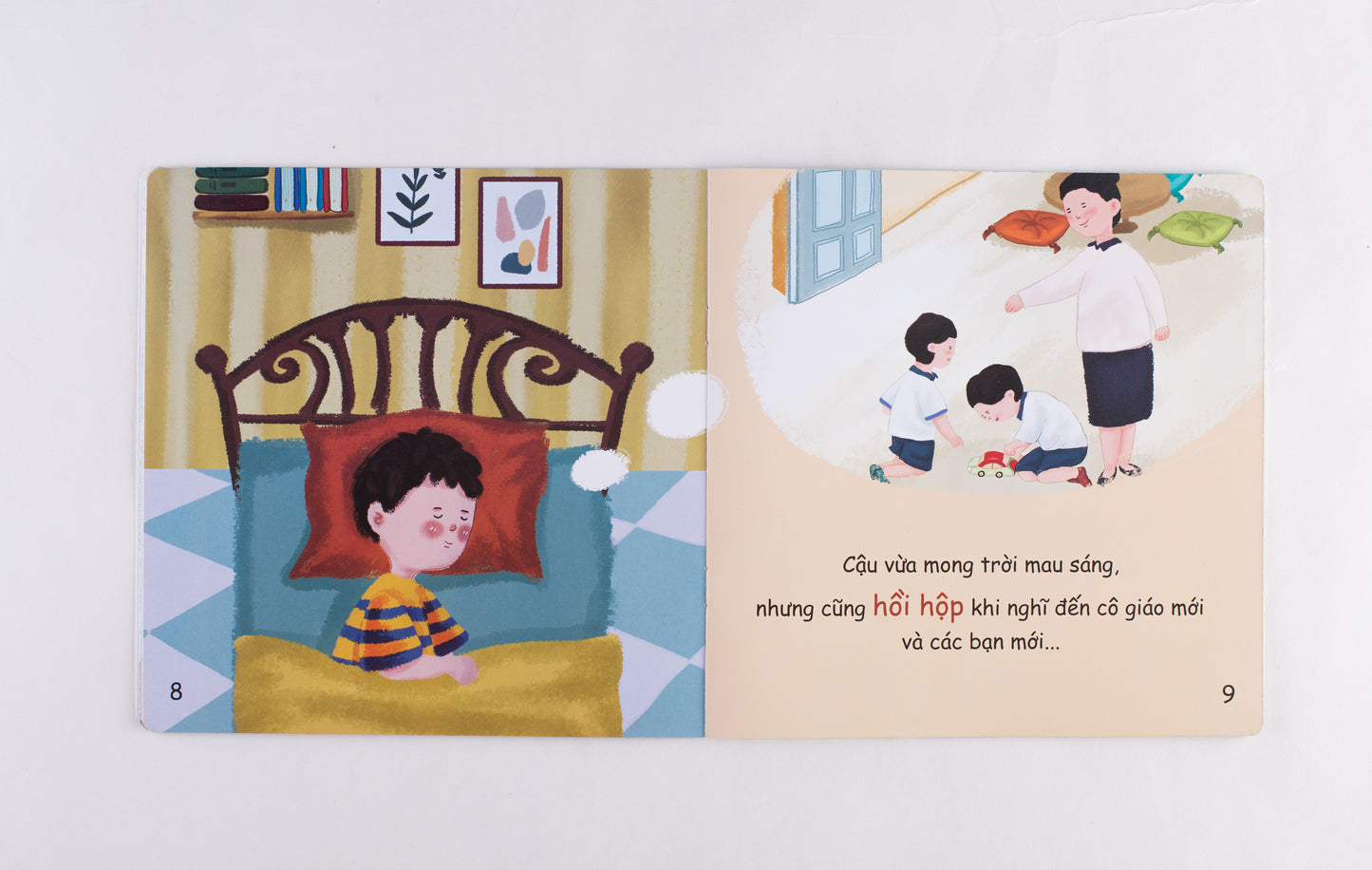 Cảm xúc của con: Những niềm vui to - Những nỗi buồn nhỏ - Hồi hộp ra trò! - Háo hức lắm đó! (combo 4 cuốn) (tuổi 0-6)