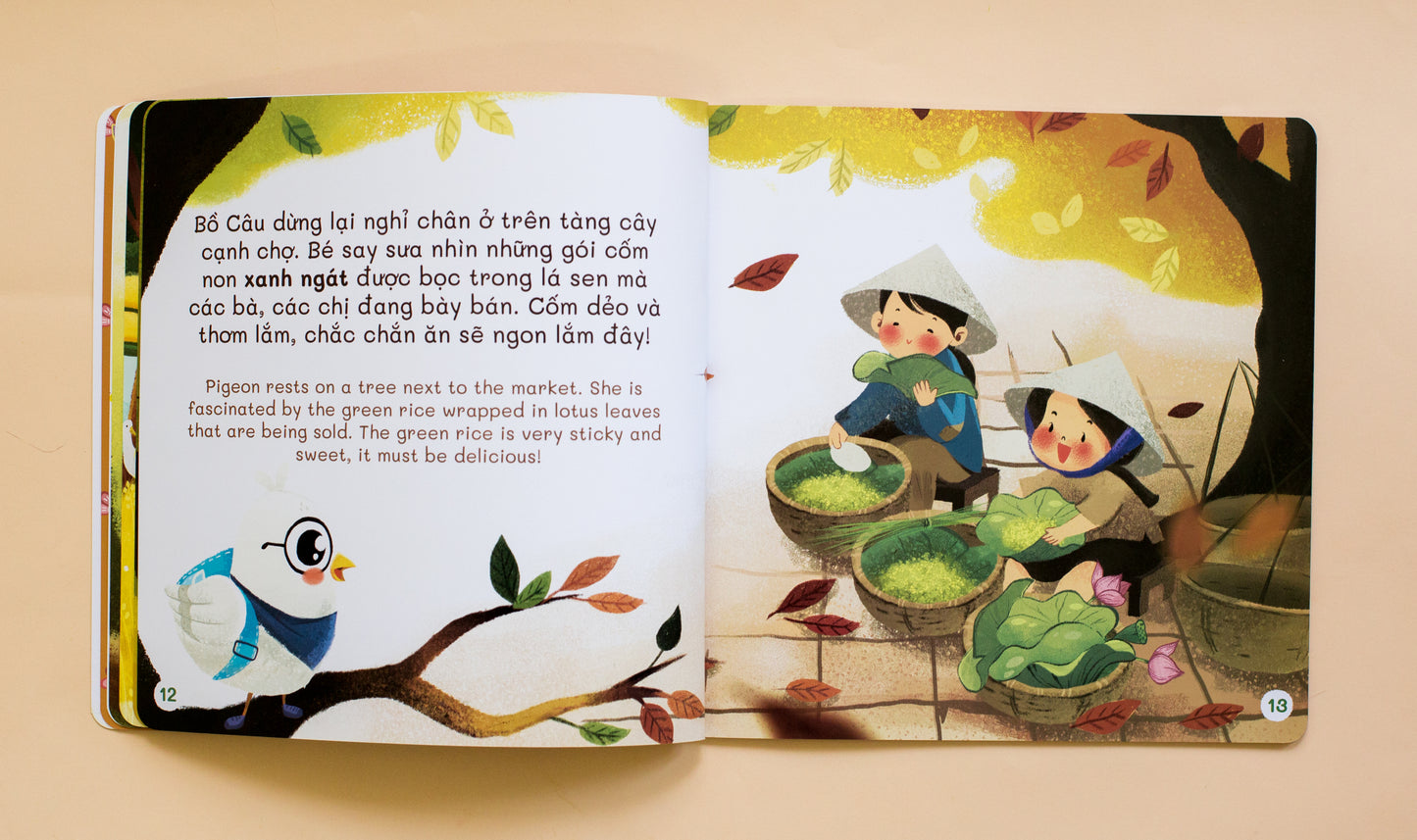 Xuân Hạ Thu Đông - Song Ngữ (Combo 4 Cuốn) (0-6 tuổi)