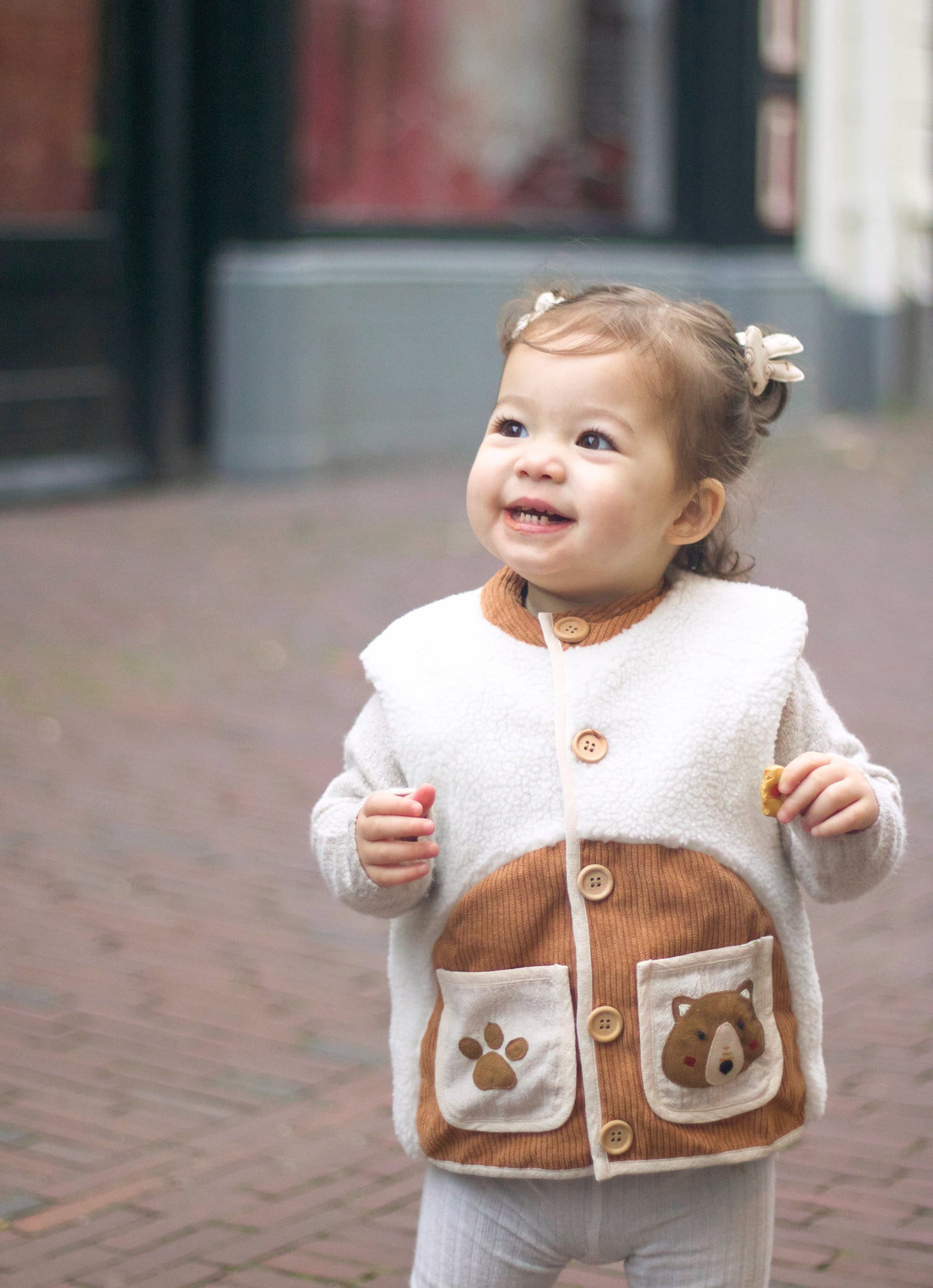 Handmade Bear Gilet Unisex