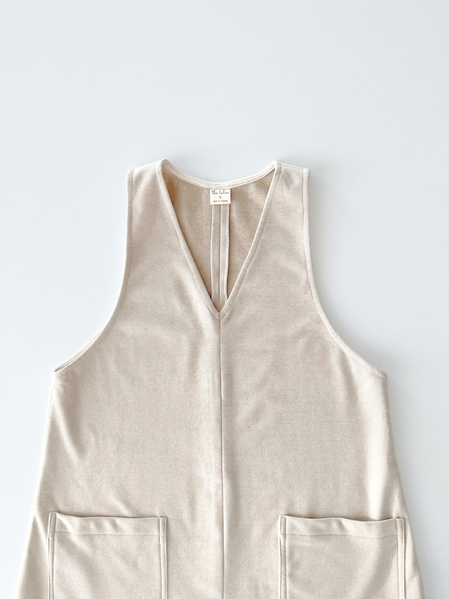 Handmade v-neck comfy dress
