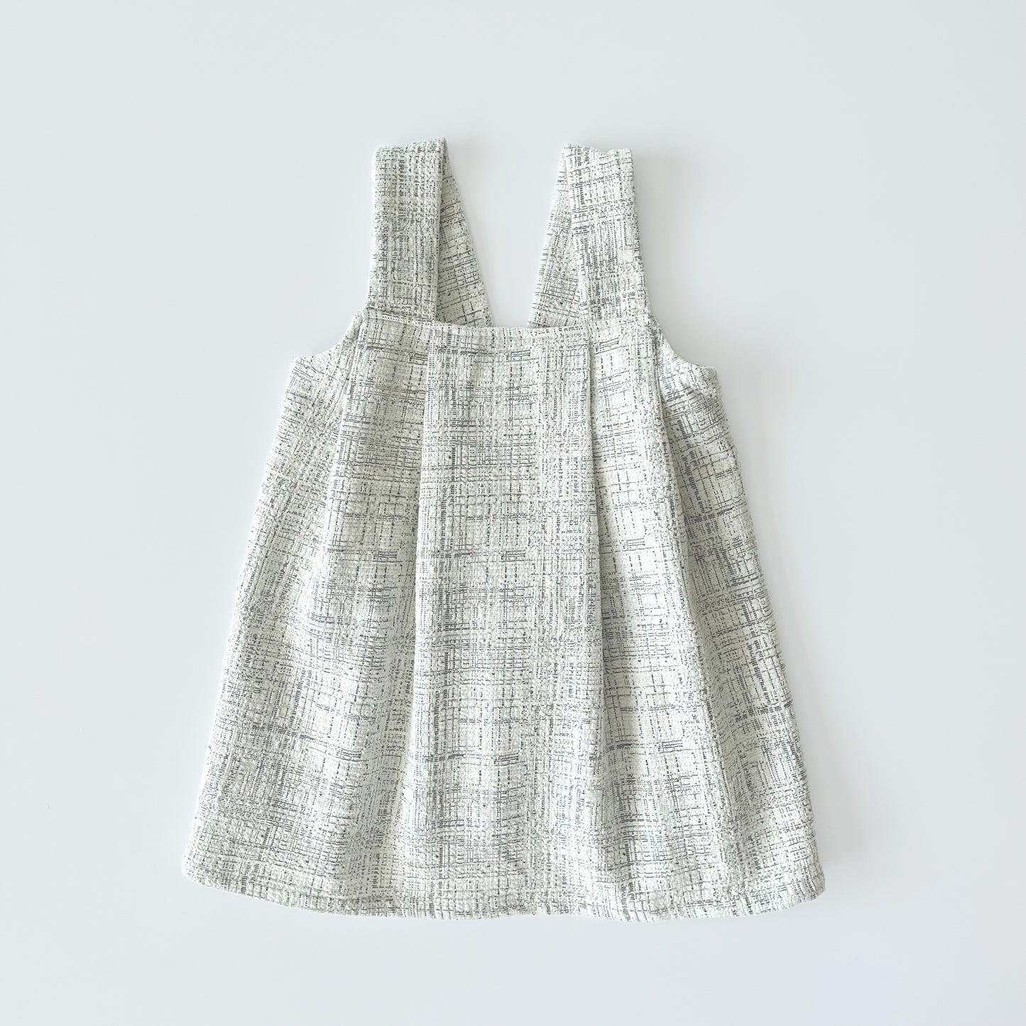 Wide strap stretchy cotton dress