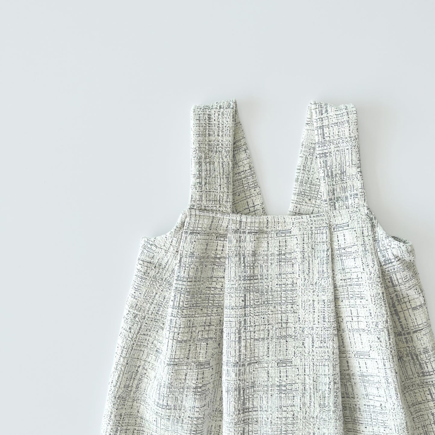 Wide strap stretchy cotton dress