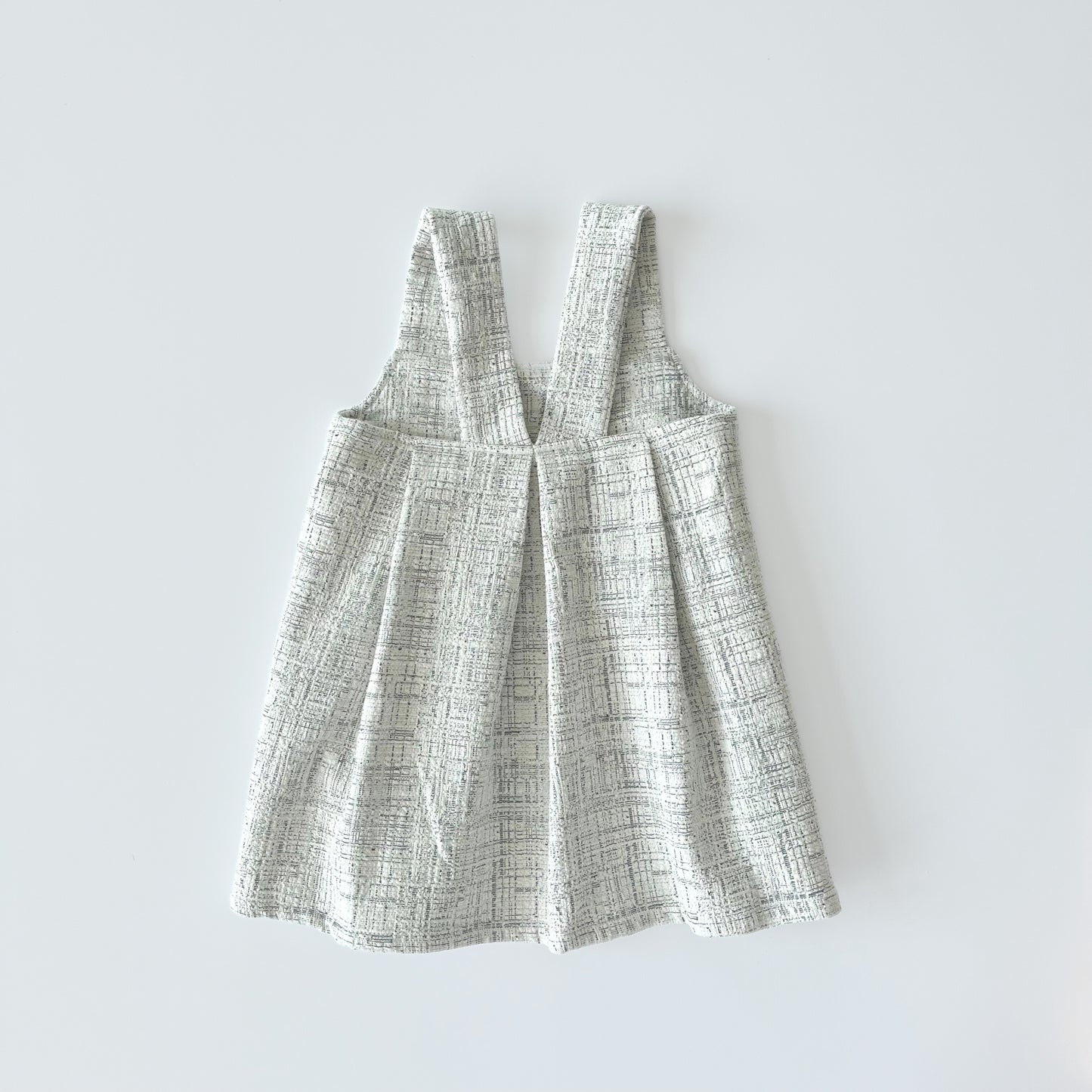 Wide strap stretchy cotton dress