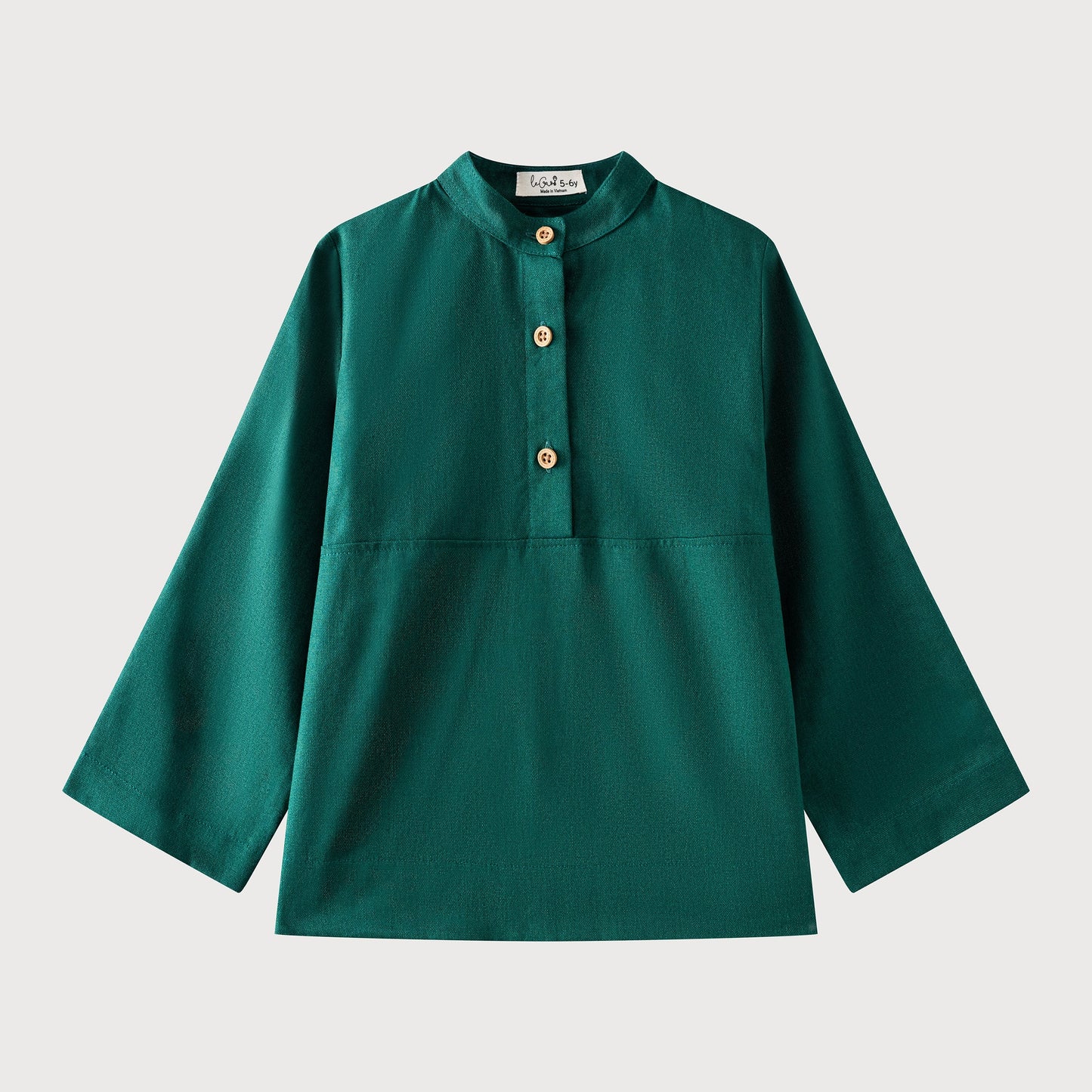 Sơ mi linen dài tay