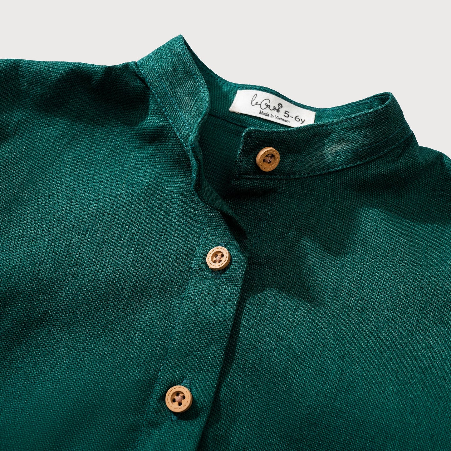 Sơ mi linen dài tay