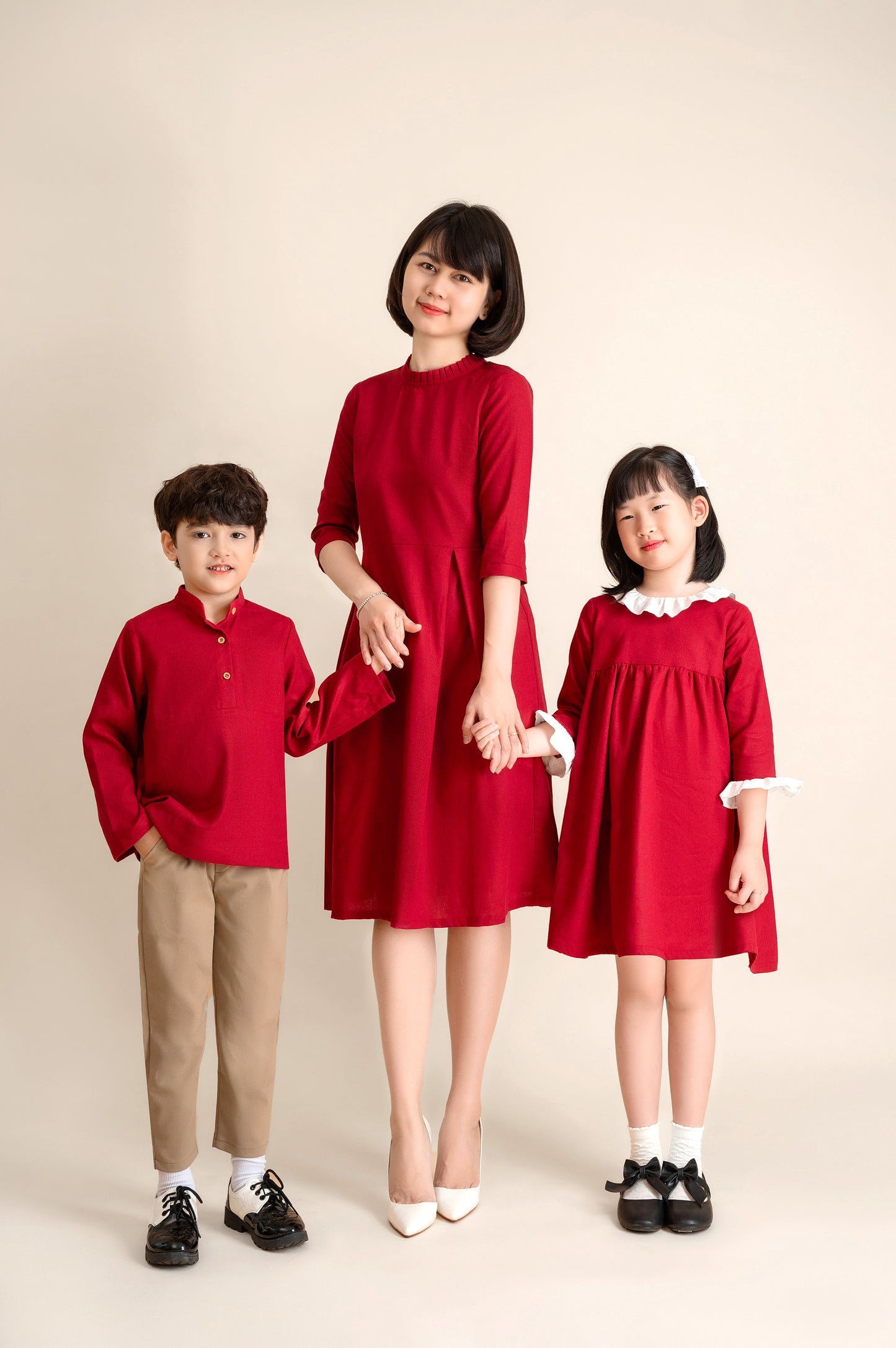 Váy linen tay lỡ