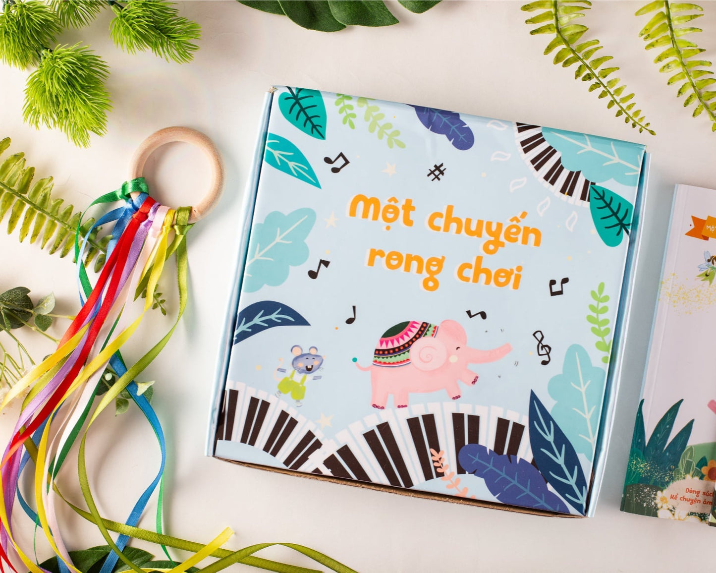 Một chuyến rong chơi (combo 3 cuốn): Thanh âm đầm lầy, Vũ hội trong vườn, Giai điệu rừng xanh (0-6 tuổi)