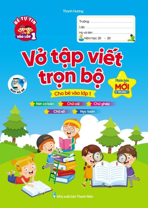 Vở Tập Viết Trọn Bộ - Phiên Bản Mới Nhất 5 Trong 1